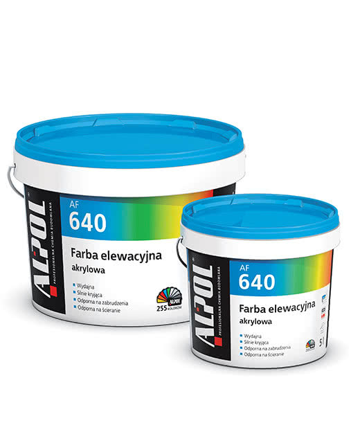 Farba elewacyjna akrylowa Alpol AF 640